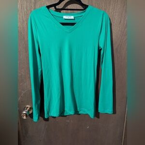 Zenana Green Long Sleeve Tee
